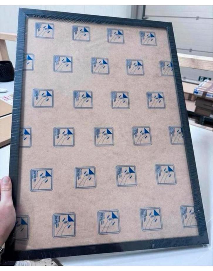 XL grote lijst zwart 45 X 62 cm Centimeter nieuw frame deco, Huis en Inrichting, Woonaccessoires | Lijsten, Nieuw, 50 tot 75 cm