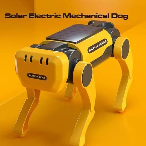 Zonne-Energie Aangedreven Elektrische Mechanische Hond, Hobby en Vrije tijd, Elektronica-componenten