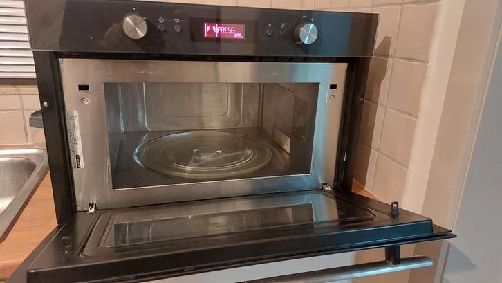 Microgolfoven Ikea (Whirlpool), Elektronische apparatuur, Microgolfovens, Gebruikt, Inbouw, Combi-microgolfoven, 45 tot 60 cm