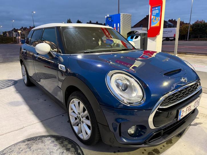 Mini Clubman Cooper SD ALL4, Auto's, Mini, Particulier, Clubman, Bluetooth, Diesel, Euro 6, 5 deurs, Automaat, Blauw, Zwart, Stof