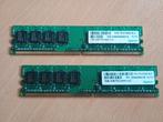 DDR2 PC2-6400 2 x 1GB, Computers en Software, RAM geheugen, Ophalen, Gebruikt, 800 MHz, DDR2
