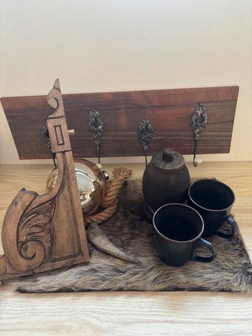 Setjes landelijke decoratie beschikbaar voor biedingen