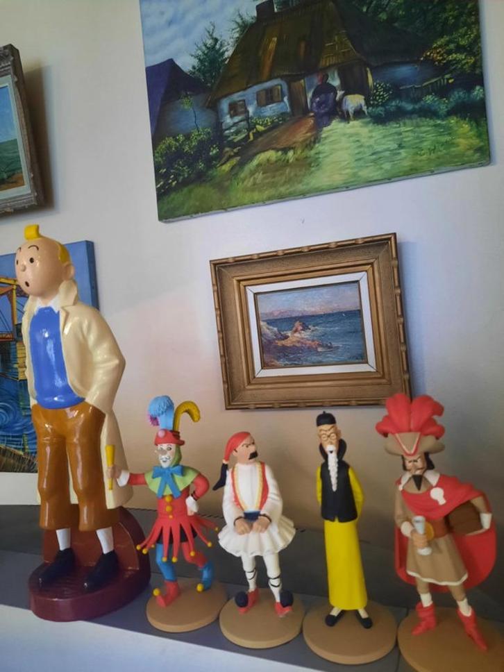 60 figuren van Hergé Moulinsart, Verzamelen, Beelden en Beeldjes, Nieuw, Overige typen, Ophalen of Verzenden