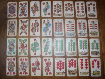 antiek speciaal duits kaartspel speelkaarten 1900 -1910 beschikbaar voor biedingen
