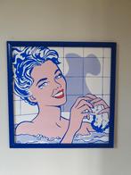 Poster "Woman in bath", Antiek en Kunst, Ophalen