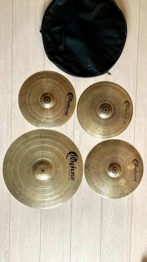 Bosphorus New Orleans Series cymbalen – ride, crash, hihat, Muziek en Instrumenten, Drumstellen en Slagwerk, Gebruikt, Overige merken