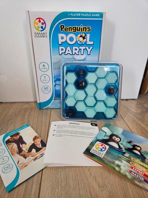Penguins Pool party - Smart games, Hobby en Vrije tijd, Gezelschapsspellen | Overige, Nieuw, Ophalen