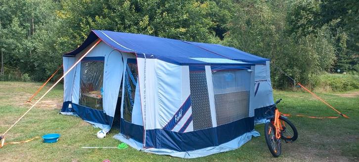 Raclet Pamplona, Caravans en Kamperen, Vouwwagens, Raclet, tot en met 6, Blauw, Aanwezig, Ophalen