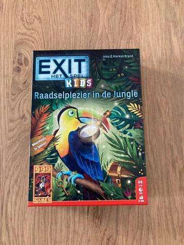 Exit Kids - Raadselplezier in de Jungle, Trois ou quatre joueurs, Enlèvement ou Envoi, Comme neuf, 999 Games