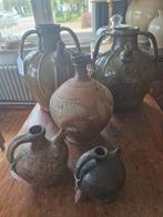 Franse oude handmade  oliekruiken €34/€150, Antiek en Kunst, Ophalen