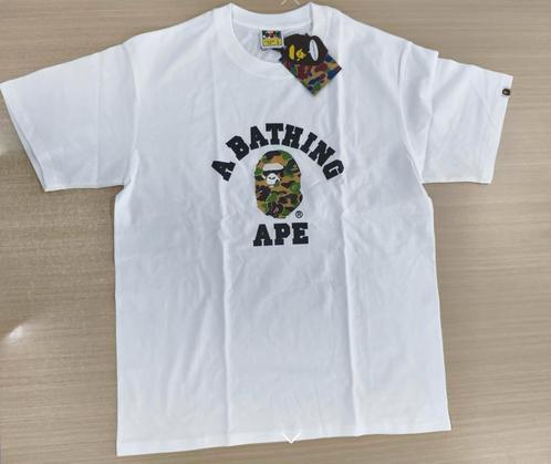 BAPE T-shirt – nieuw, ongedragen, Kleding | Heren, T-shirts, Nieuw, Maat 52/54 (L), Wit, Ophalen of Verzenden