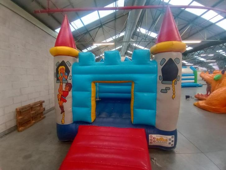 1	springkasteel Sprookjeskasteel, Kinderen en Baby's, Speelgoed | Buiten | Springkussens, Gebruikt, Ophalen