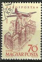 Hongarije 1958/1959 - Yvert 215PA - Zicht op Steden (ST), Timbres & Monnaies, Timbres | Europe | Hongrie, Affranchi, Envoi