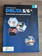 Delta 5/6 statistiek en kansrekenen, Ophalen, Zo goed als nieuw, Nederlands, Ylke van Dun; Tom Spons; Griet Schatteman; Maarten Arts