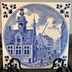 Oude tegel Blankenberge stadhuis, Antiek en Kunst, Verzenden