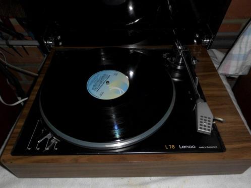 lenco l78  bruin, Audio, Tv en Foto, Platenspelers, Zo goed als nieuw, Platenspeler, Ophalen
