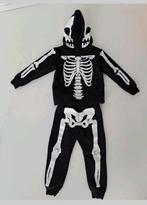 Carnavalsoutfit skelet maat 98/104, Ophalen of Verzenden