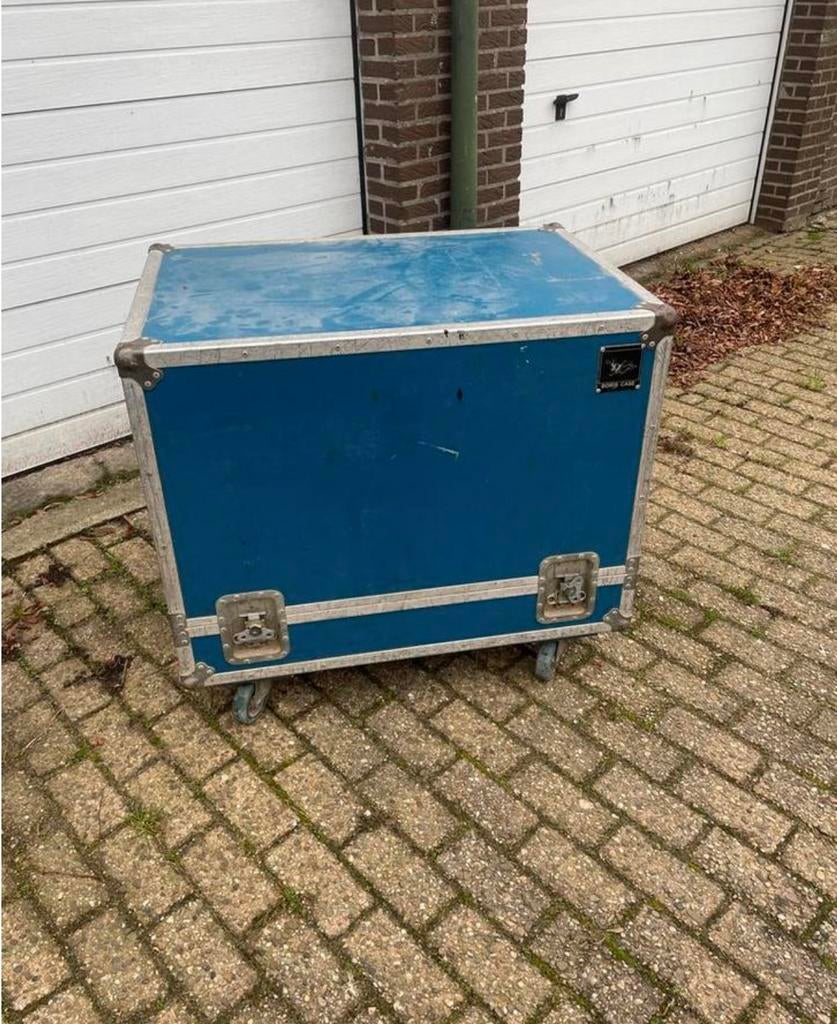 Blauwe Stolp Flightcase op wielen Stolpcase Kist, Musique & Instruments, Boîtiers & Valises, Comme neuf, Flight case, Enlèvement ou Envoi