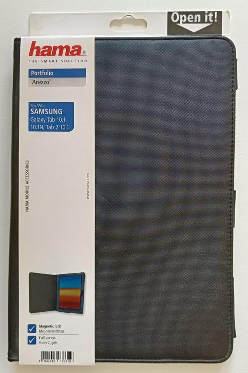 Portfolio Arezzo voor Samsung tablet - Hama, Computers en Software, Tablet-hoezen, Nieuw, Bescherming voor- en achterkant, 10 inch