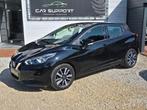 Nissan Micra 0.9IG-T DAB Camera GPS 1 jaar garantie, Voorwielaandrijving, Stof, 1158 kg, Zwart