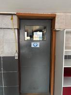 Klapdeur met raam, Ophalen, Gebruikt, Scharnier