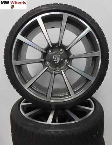 Porsche 20 inch Origineel 911 991 4S velgen met winterbanden beschikbaar voor biedingen