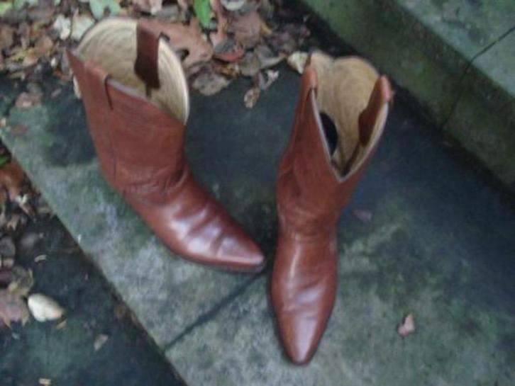 Gratis verzenden luxe bruine sendra cowboylaarzen mt 37, Kleding | Dames, Schoenen, Zo goed als nieuw, Hoge laarzen, Bruin, Verzenden