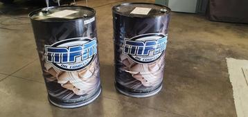 Olieton van MPM 205L ledig te koop voor statafel of barbeque beschikbaar voor biedingen