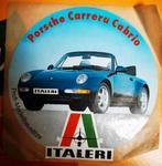 Italeri logo stickervel Porsche Carrera cabrio ,, Ophalen of Verzenden, Zo goed als nieuw, Auto, Italeri