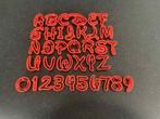 Disney lettertype uitstekers - alfabet en cijfers (36 stuks), Ophalen of Verzenden, Gebruikt, Taarten of Cupcakes, Versiering