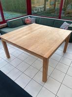 Eiken tafel (1,5m op 1,5m), Huis en Inrichting, Ophalen, Gebruikt, Vijf personen of meer, 100 tot 150 cm
