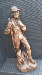 Statue sculptée de chasseur de la Forêt-Noire, Antiquités & Art, Art | Sculptures & Bois, Enlèvement