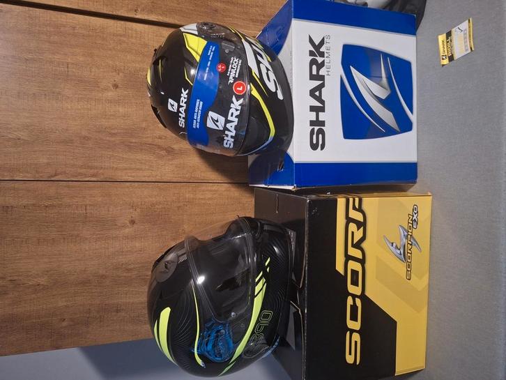 Nieuwe motorhelmen, Motoren, Kleding | Motorhelmen, L, Shark, Ophalen of Verzenden