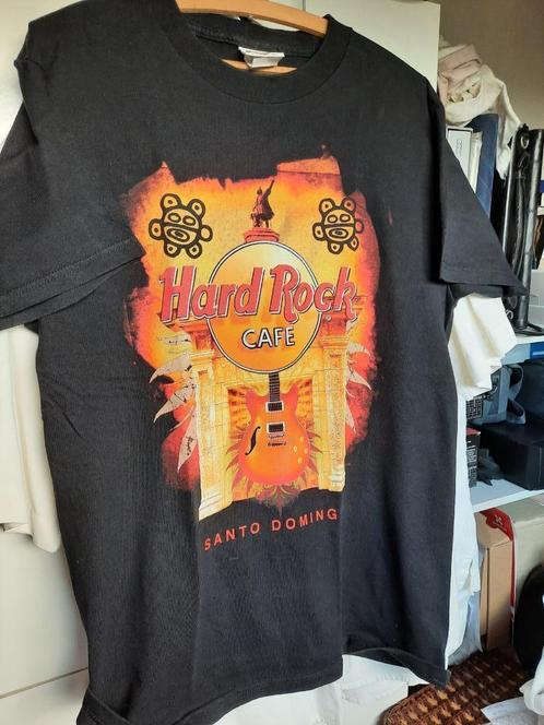 T-shirt vintage « Hard Rock Café » - Saint-Domingue (non por, Vêtements | Hommes, T-shirts, Comme neuf, Taille 48/50 (M), Noir