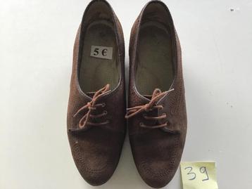 1 paar bruine dames schoenen maat 39 beschikbaar voor biedingen