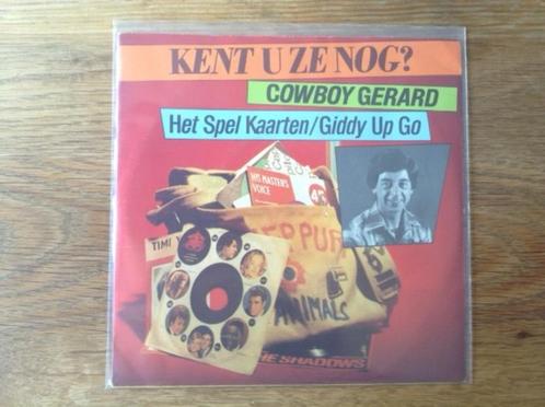 single cowboy gerard, Cd's en Dvd's, Vinyl Singles, Single, Nederlandstalig, 7 inch, Ophalen of Verzenden