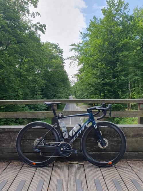 Scott addict 40 medium, Fietsen en Brommers, Fietsen | Racefietsen, Zo goed als nieuw, Meer dan 20 versnellingen, 28 inch, Carbon