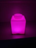 lego nachtlampje roze, Ophalen of Verzenden, Zo goed als nieuw, Lamp