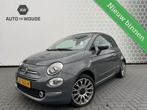 Fiat 500 0.9 TwinAir Turbo Lounge Cabrio Navi Dab, Auto's, Fiat, Bedrijf, Te koop, ABS, Airbags, Airconditioning, Alarm, Android Auto