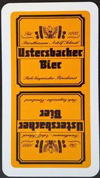 1 Speelkaart Ustersbacher Bier, Enlèvement ou Envoi, Comme neuf