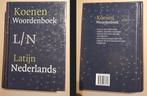 Koenen woordenboek Latijn-Nederlands, Comme neuf, Koenen ou Wolters, Enlèvement ou Envoi, Latin