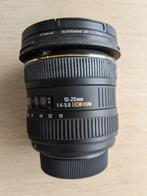 Sigma 10-20mm 1:4-5.6 EX DC HSM pour Nikon, TV, Hi-fi & Vidéo, TV, Hi-fi & Vidéo Autre, Comme neuf, Enlèvement ou Envoi