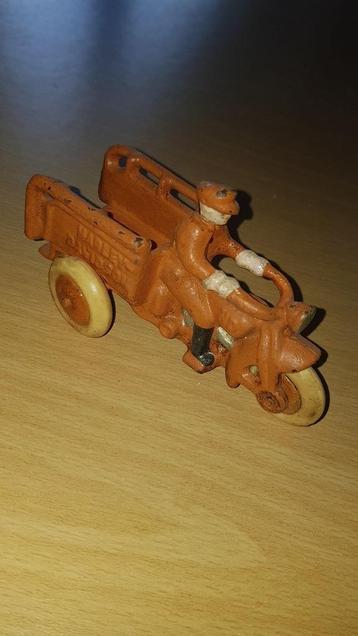 Vintage gietijzeren Hubley Harley Davidson Trashbike 1930 beschikbaar voor biedingen