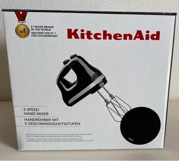 KitchenAid mixer noir neuf, Electroménager, Enlèvement ou Envoi