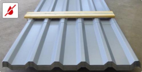 Metalen dak & wandplaten 1ste, 2de, 3de keus, Doe-het-zelf en Bouw, Isolatie en Afdichting, Zo goed als nieuw, Dakisolatie, Overige materialen