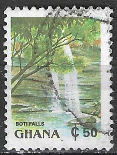 Ghana 1991 - Stampworld 1601 - Boti Falls (ST), Postzegels en Munten, Postzegels | Afrika, Gestempeld, Verzenden