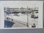 oude foto postkaart haven in een stad ?, Verzamelen, Foto's en Prenten, Verzenden, Zo goed als nieuw, Overige onderwerpen, Foto