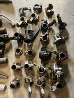 Partij gashendels en schakelhendels van oldtimer bromfietsen, Fietsen en Brommers, Ophalen of Verzenden, Gebruikt, Overige typen