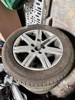 Audi velg + winterband 225 55 16, Auto-onderdelen, Ophalen, 16 inch, Banden en Velgen, Winterbanden