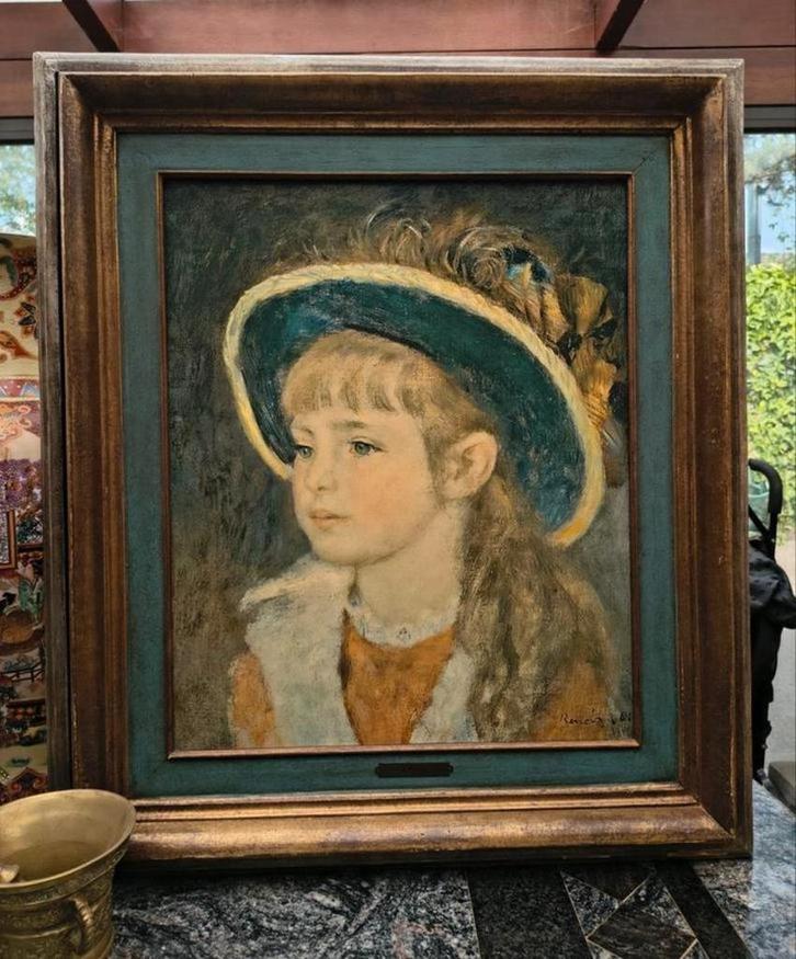 Copy Schilderij Pierre-Auguste Renoir 1841-1919 Te Koop, Huis en Inrichting, Woonaccessoires | Schilderijen, Tekeningen en Foto's
